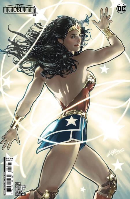 WONDER WOMAN #8 CVR C PABLO VILLALOBOS CARD STOCK VAR