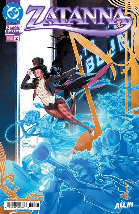 DC Comics Comic Books ZATANNA (2026) #2 CVR A JAMAL CAMPBELL 76194139675000211 0326DC0049