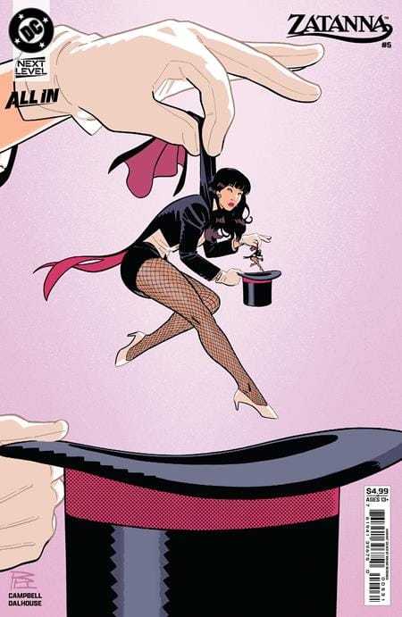 DC Comics Comic Books ZATANNA (2026) #5 CVR C BRUNO REDONDO CARD STOCK VAR (Release Date: 08/26/2026) 76194139675000531 0626DC0075