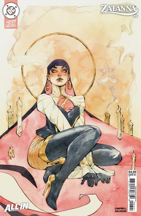 DC Comics Comic Books ZATANNA (2026) #6 CVR D CHUMA HILL CARD STOCK VAR (Release Date: 09/30/2026) 76194139675000641 0726DC0039