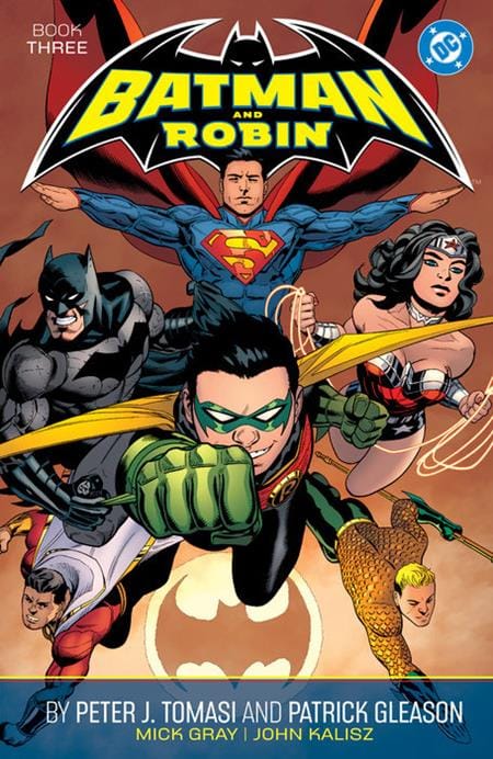 DC Comics Graphic Novel BATMAN AND ROBIN BY PETER J TOMASI AND PATRICK GLEASON TP BOOK 03 9781799507482 1025DC0222