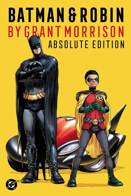 DC Comics Graphic Novel BATMAN & ROBIN BY GRANT MORRISON ABSOLUTE EDITION HC 9781799508472 0925DC0233