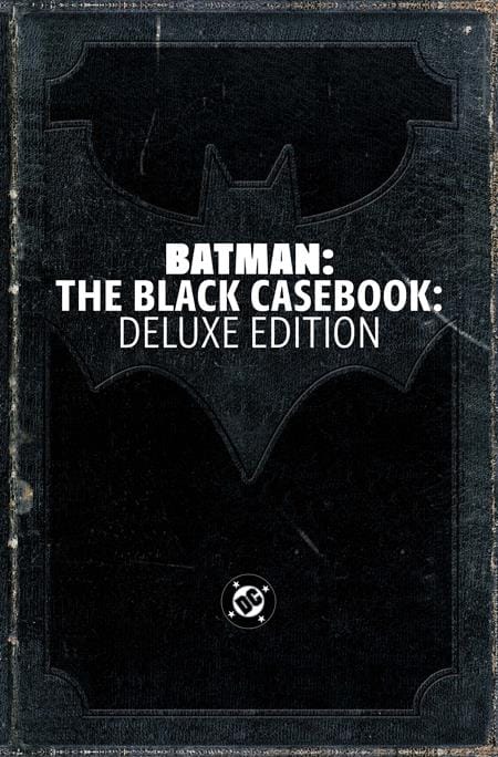 DC Comics Graphic Novel BATMAN THE BLACK CASEBOOK DELUXE EDITION HC 9781799509424 0326DC0218