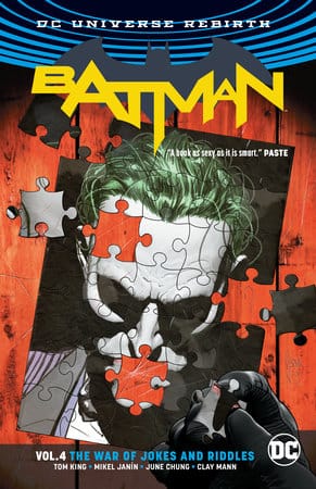 DC Comics Graphic Novel Batman Vol. 4: The War of Jokes and Riddles (2025 Edition) 9781799500346 PRH-9781799500346