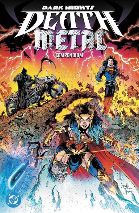 DC Comics Graphic Novel DARK KNIGHTS DEATH METAL COMPENDIUM TP (Release Date: 01/05/2027) 9781799517641 0926DC0256