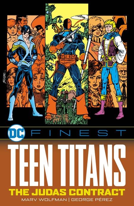 DC Comics Graphic Novel DC FINEST TEEN TITANS THE JUDAS CONTRACT TP 9781799500254 1024DC253