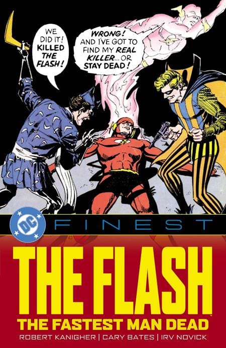 DC Comics Graphic Novel DC FINEST THE FLASH THE FASTEST MAN DEAD TP 9781799503026 1125DC0220