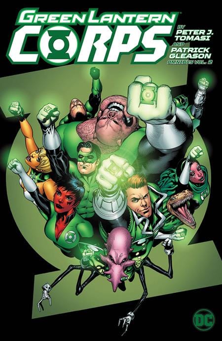 DC Comics Graphic Novel GREEN LANTERN CORPS BY PETER J TOMASI AND PATRICK GLEASON OMNIBUS HC VOL 02 9781779527523 0524DC214