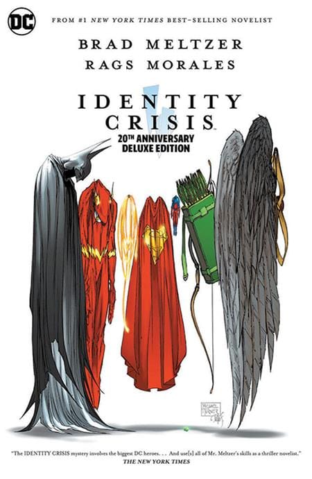 DC Comics Graphic Novel IDENTITY CRISIS 20TH ANNIVERSARY DELUXE EDITION HC BOOK MARKET MICHAEL TURNER COVER 978177952592554999 0224DC184