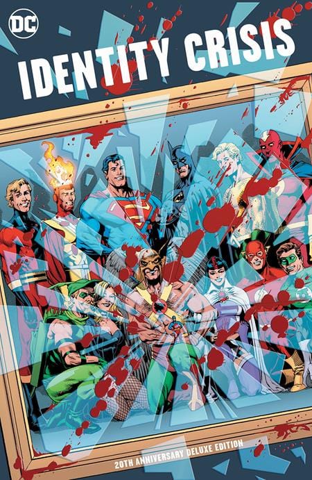 DC Comics Graphic Novel IDENTITY CRISIS 20TH ANNIVERSARY DELUXE EDITION HC DIRECT MARKET EXCLUSIVE RAGS MORALES VARIANT COVER 978177952881054999 0224DC185