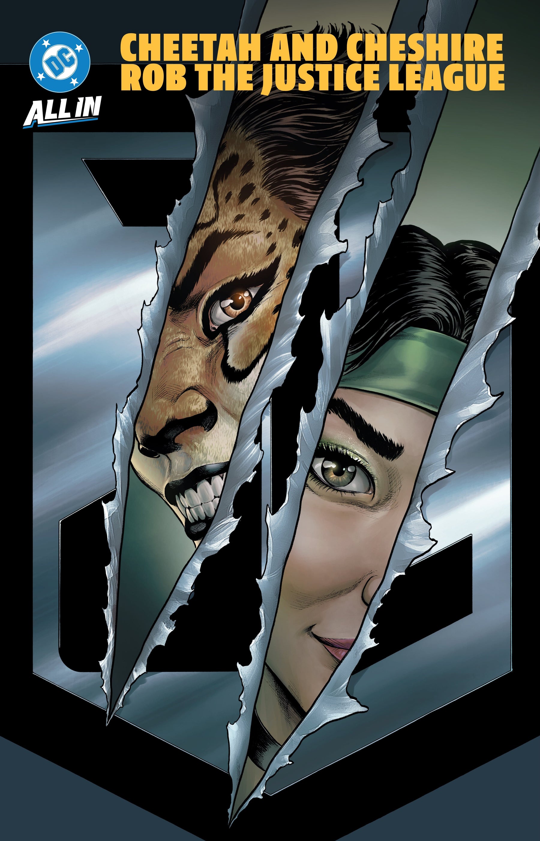 DC Comics Graphic Novel JUSTICE LEAGUE CHEETAH AND CHESHIRE ROB THE WATCHTOWER TP 9781799509486 0226DC0235
