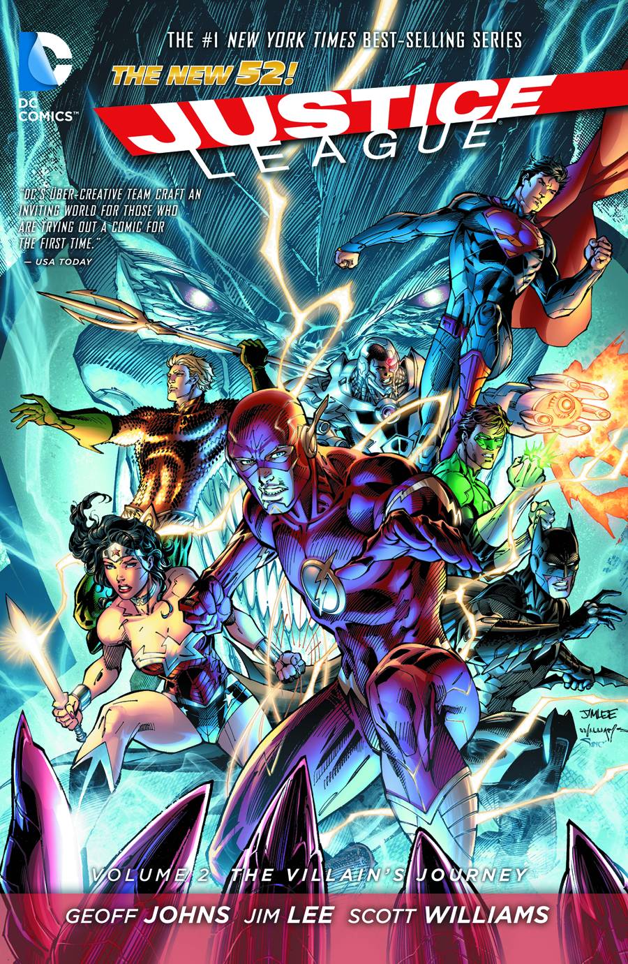 DC COMICS Graphic Novel Justice League TP Vol 02 The Villains Journey (N52) 9781401237653 JUN130261