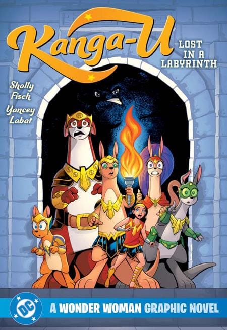 DC Comics Graphic Novel KANGA-U LOST IN A LABYRINTH A WONDER WOMAN GRAPHIC NOVEL TP 9781799505990 1125DC0210