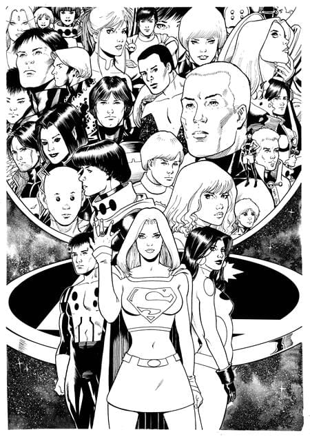 DC Comics Graphic Novel LEGION OF SUPER-HEROES BY MARK WAID & BARRY KITSON OMNIBUS HC (Release Date: 12/08/2026) 9781799509752 0826DC0303