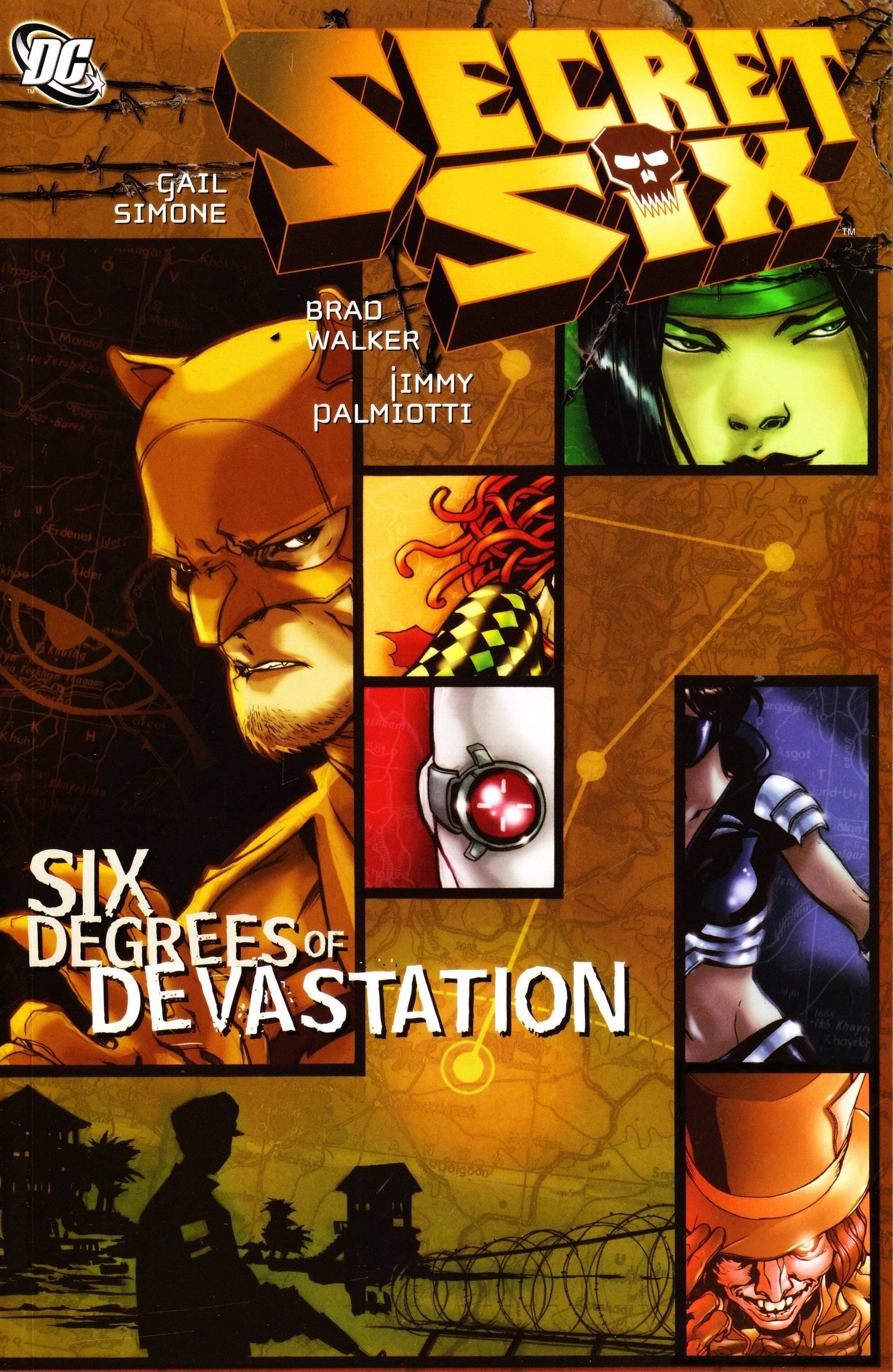 DC COMICS Graphic Novel SECRET SIX SIX DEGREES OF DEVASTATION TP 76194125884300111 DEC060243