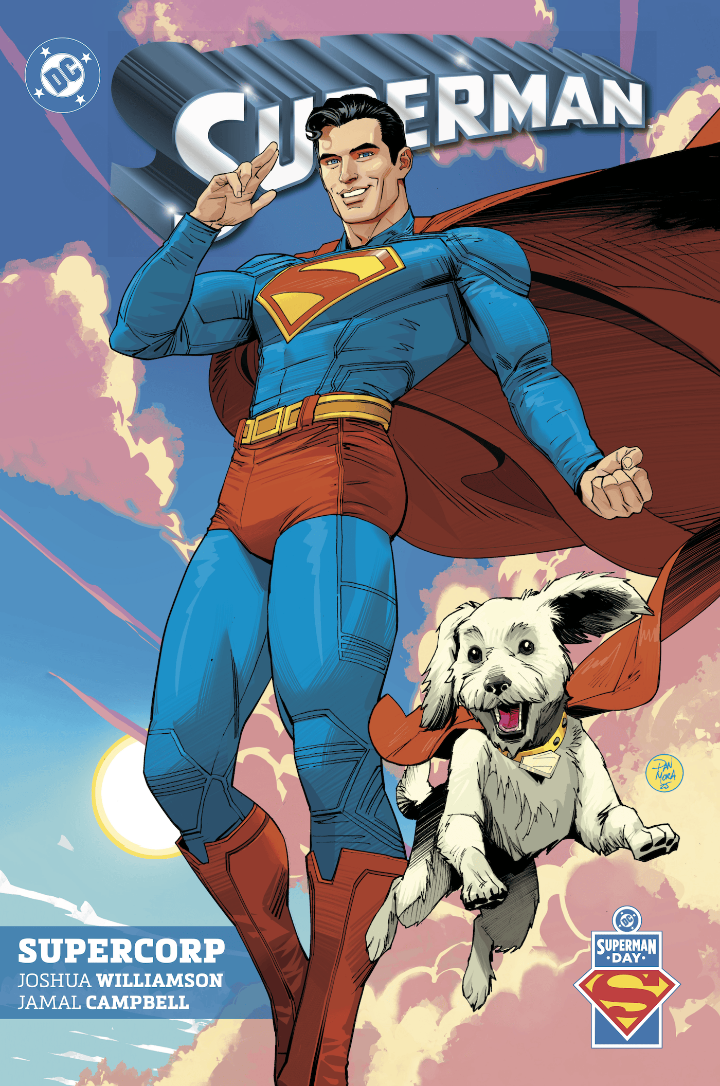 DC Comics Graphic Novel SUPERMAN DAY 2026 - SUPERMAN HC VOL 01 SUPERCORP VARIANT DUST JACKET 9781799517610 0126DC8275