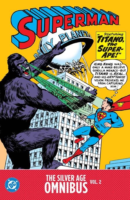 DC Comics Graphic Novel SUPERMAN THE SILVER AGE OMNIBUS HC VOL 02 9781799502760 0526DC0244