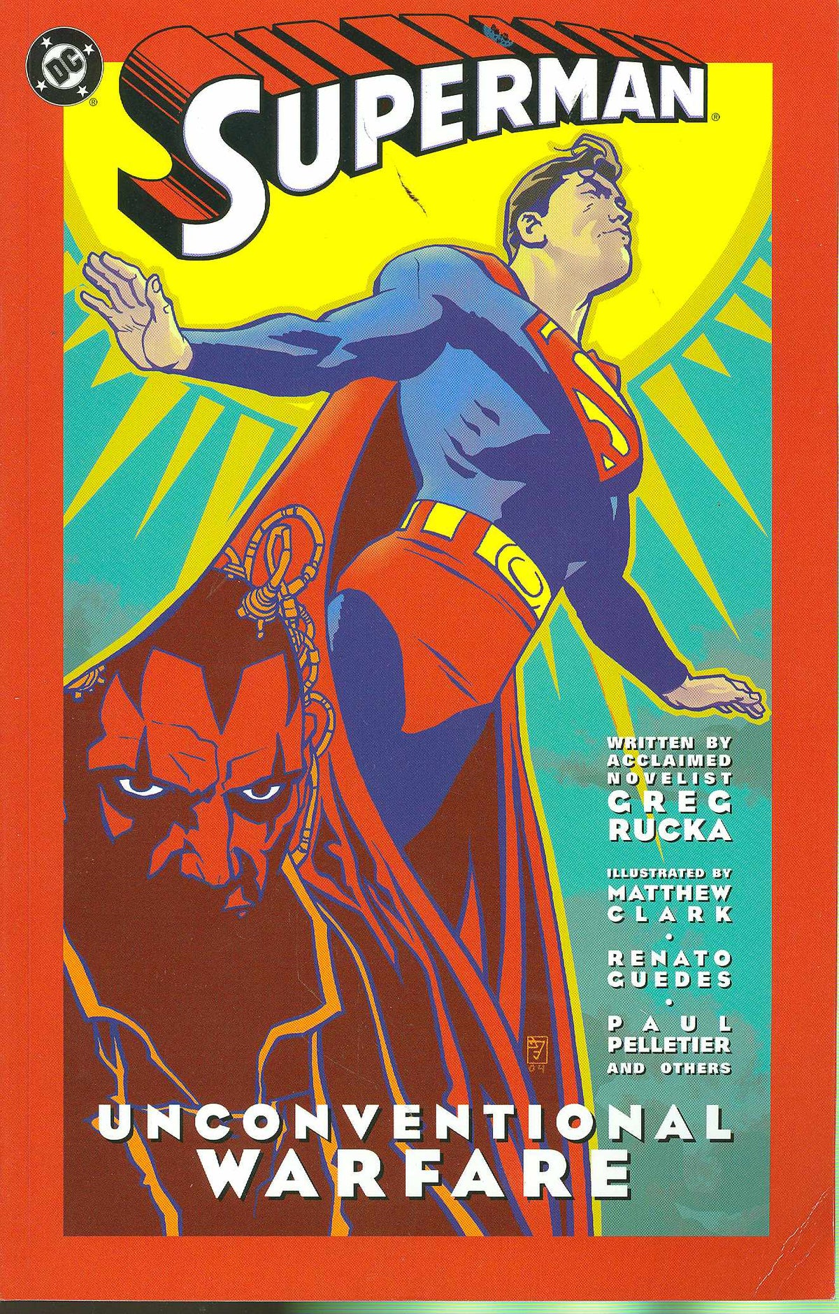 DC COMICS Graphic Novel SUPERMAN UNCONVENTIONAL WARFARE TP 76194124591100111 NOV040254