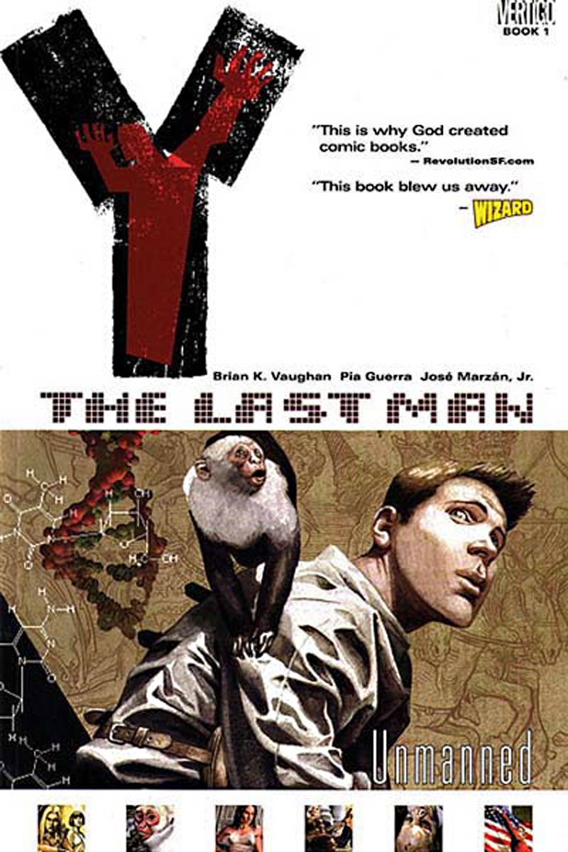 Y THE LAST MAN TP VOL 01 UNMANNED