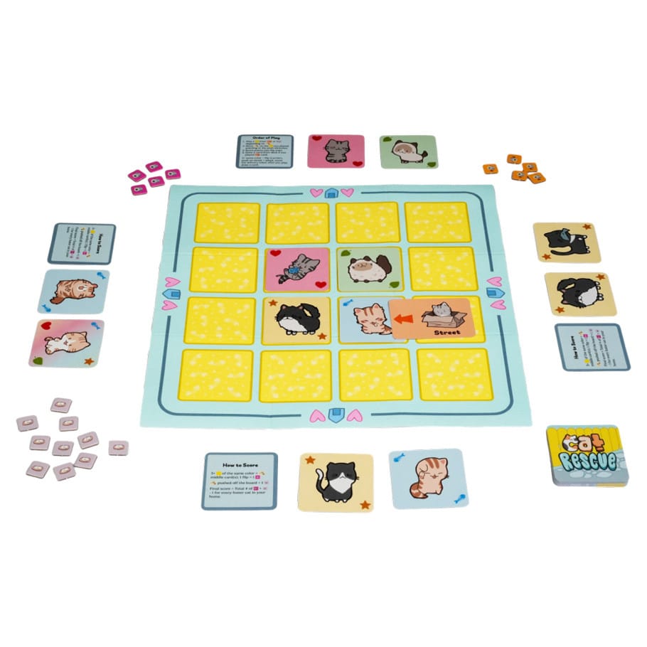 Dead Alive Games Board Games Cat Rescue: 2nd Edition 727295227768 DAG0501