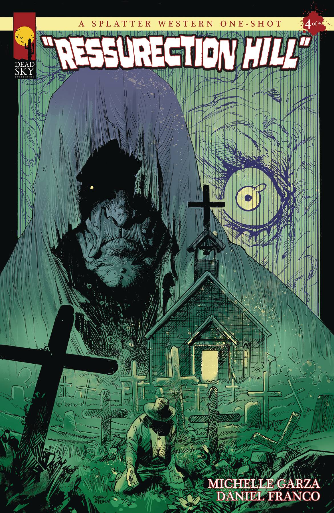 DEAD SKY PUBLISHING LLC Comic Books A SPLATTER WESTERN ONE SHOT #4 (OF 4) RESURRECTION HILL (MR) 85005305702100411 NOV231384