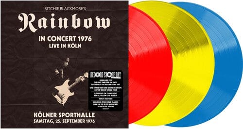 Demon/Edsel Music > Vinyl Records Ritchie Blackmore's Rainbow - Live From Koln 1976 (Limited Edition, Colored Vinyl, Red, Yellow) (RSD 2026 EXCLUSIVE) 5014797913462 DMON9791346.1