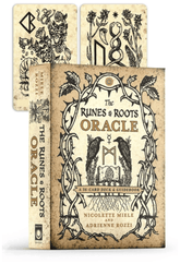 Destiny Books Oracle Cards The Runes and Roots Oracle: A 36-Card Deck and Guidebook
