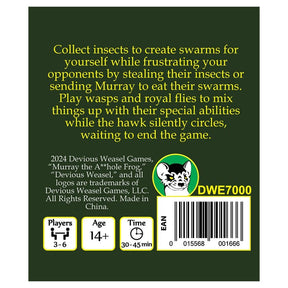 Devious Weasel Board Games > Card Games Murray the A**hole Frog 0015568001666 DWE7000