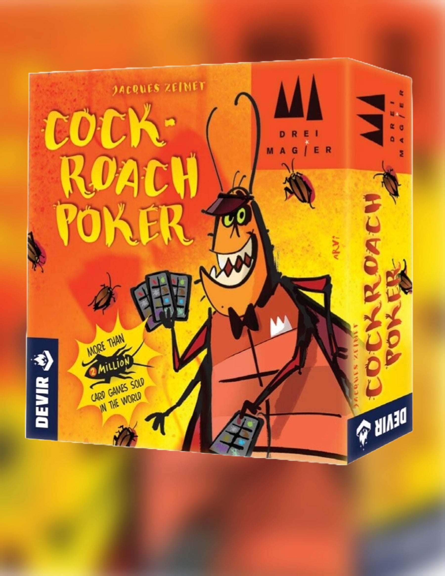 Devir Americas Board Games > Party Games Cockroach Poker (Devir) 8436589627123 DVR DEVCOCKROACHEN