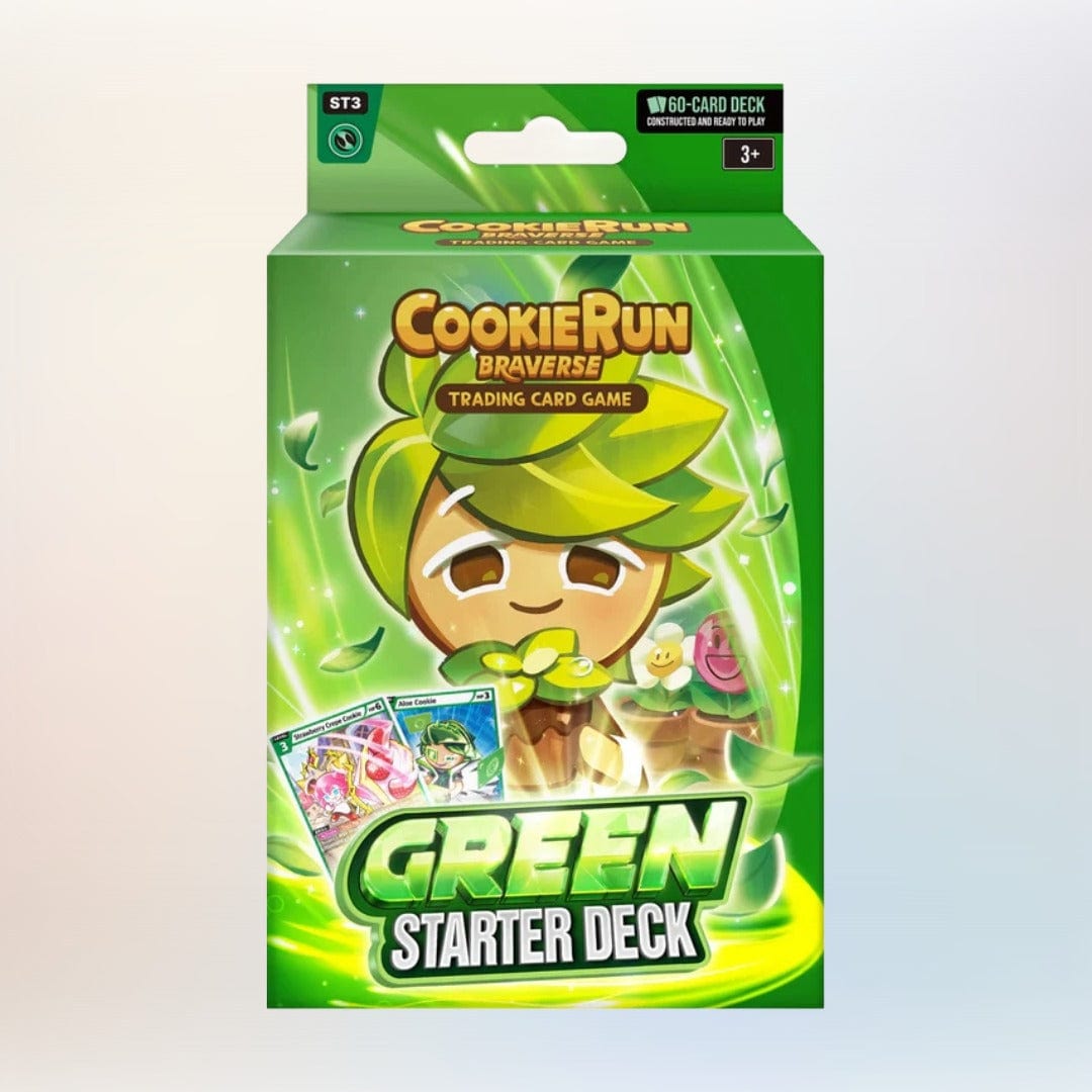 Devsisters Corp. Tabletop Games > Trading Card Games ST3 - Green CookieRun TCG: Starter Deck (Assorted) 8809454056043 DVT03003