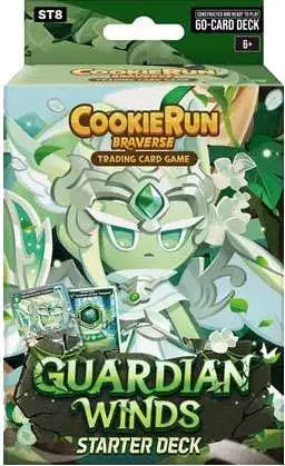 Devsisters Corp. Trading Card Games CookieRun TCG: Legendary Cookie Starter Deck - Guardian Winds [ST8] 8809454058924 DVT03002