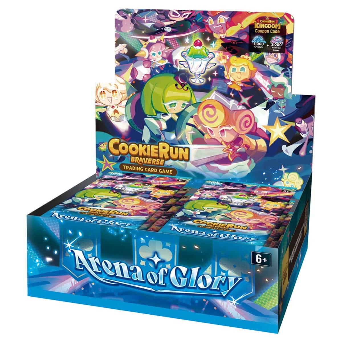 Devsisters Corp. Trading Card Games CookieRun TCG: Set 3: Arena of Glory Booster Display 8809454057590 DVT02003