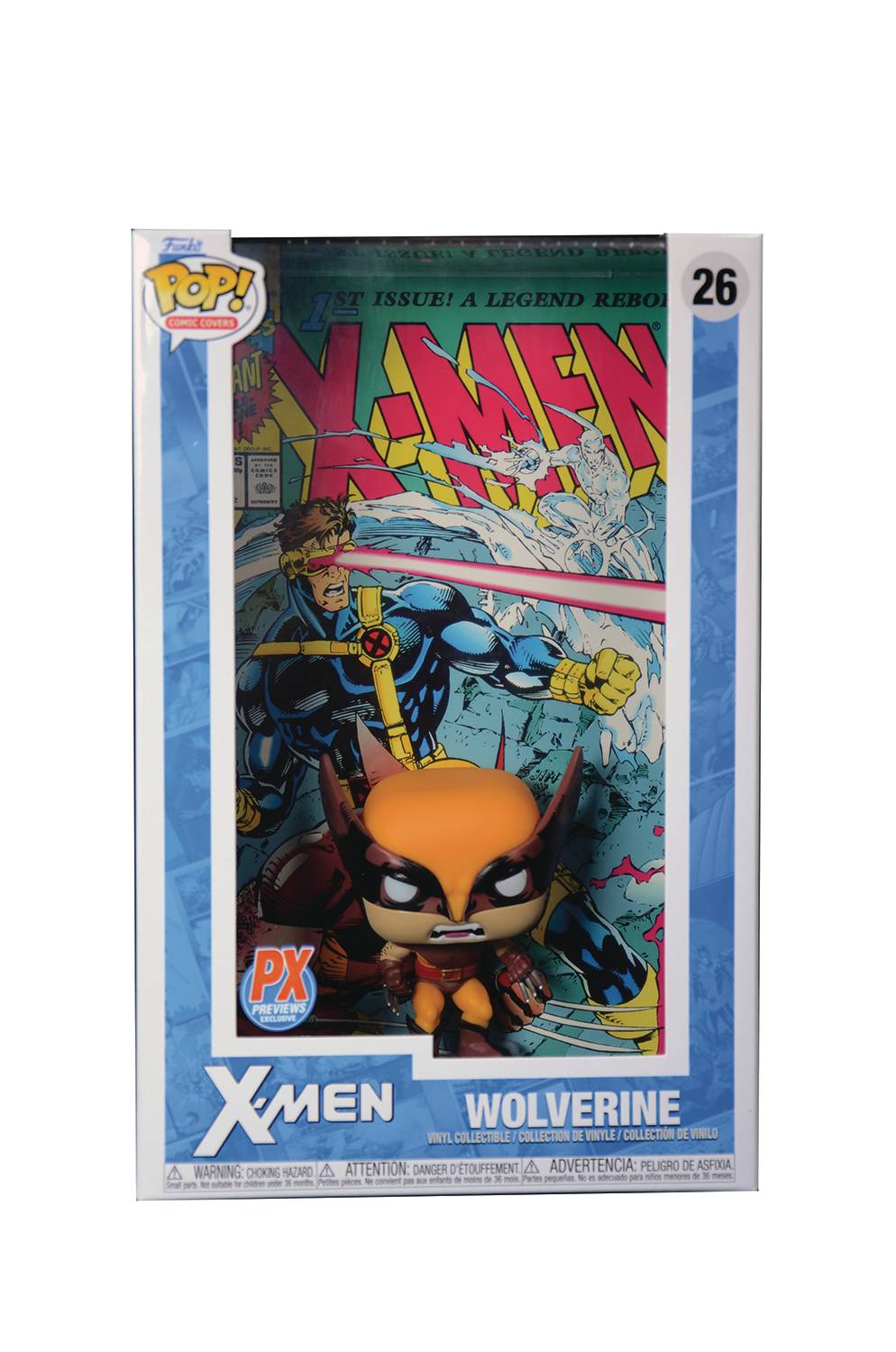 Funko Pop! Cover: Marvel - Wolverine (X-Men #1)