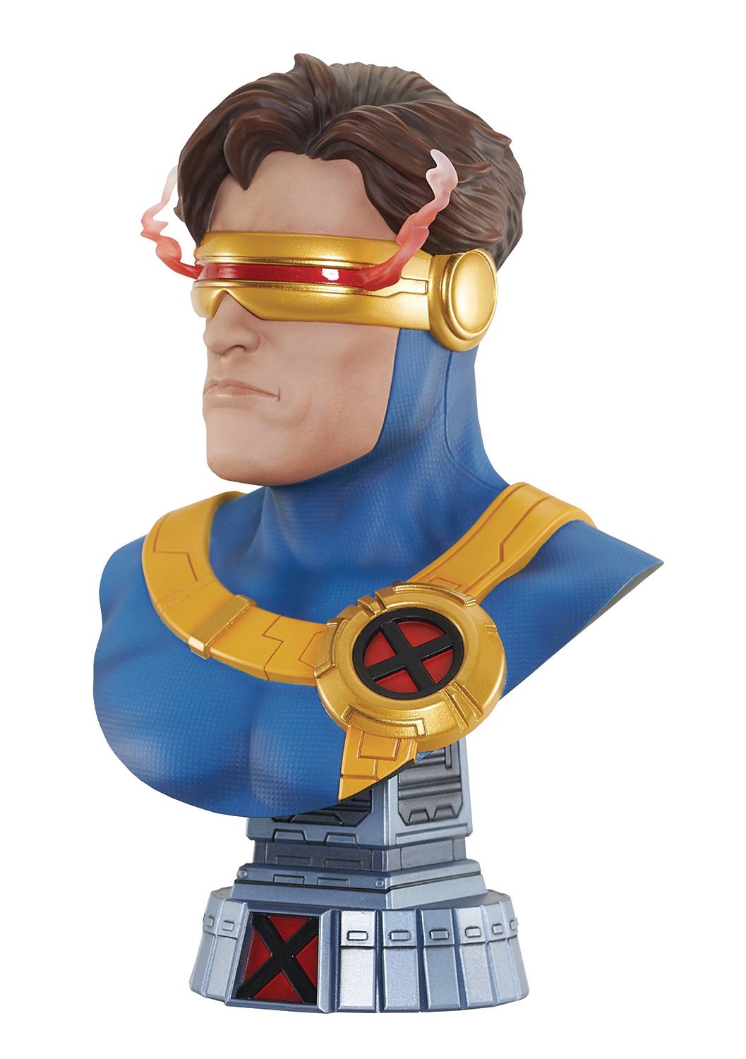 Diamond Select Toys Llc Toys > Statues > Other Statues MARVEL LEGENDS IN 3D CYCLOPS 1/2 SCALE BUST 699788851944 NOV231999
