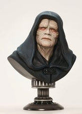 Diamond Select Toys Toys > Statues > Other Statues DIAMOND SELECT: STAR WARS LEGENDS - ROTJ EMPEROR PALPATINE (IN 3D) 1/2 SCALE BUST 699788850121