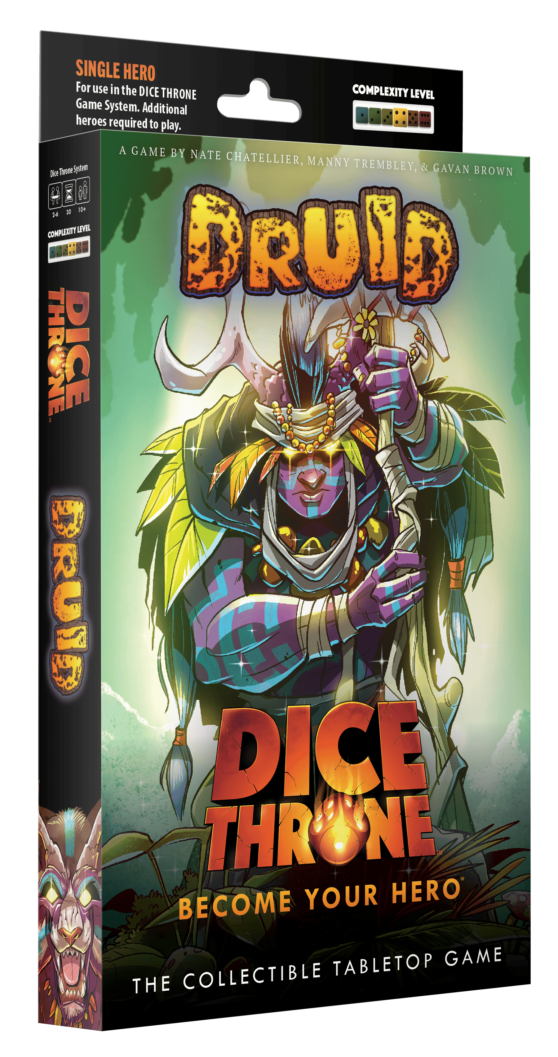 Dice Throne Board Games > Expansions DICE THRONE HERO PACK - DRUID 850065360836 DTI1422