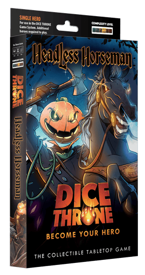 Dice Throne Board Games > Expansions DICE THRONE HERO PACK - HEADLESS HORSEMAN 850065360782 DTI1418