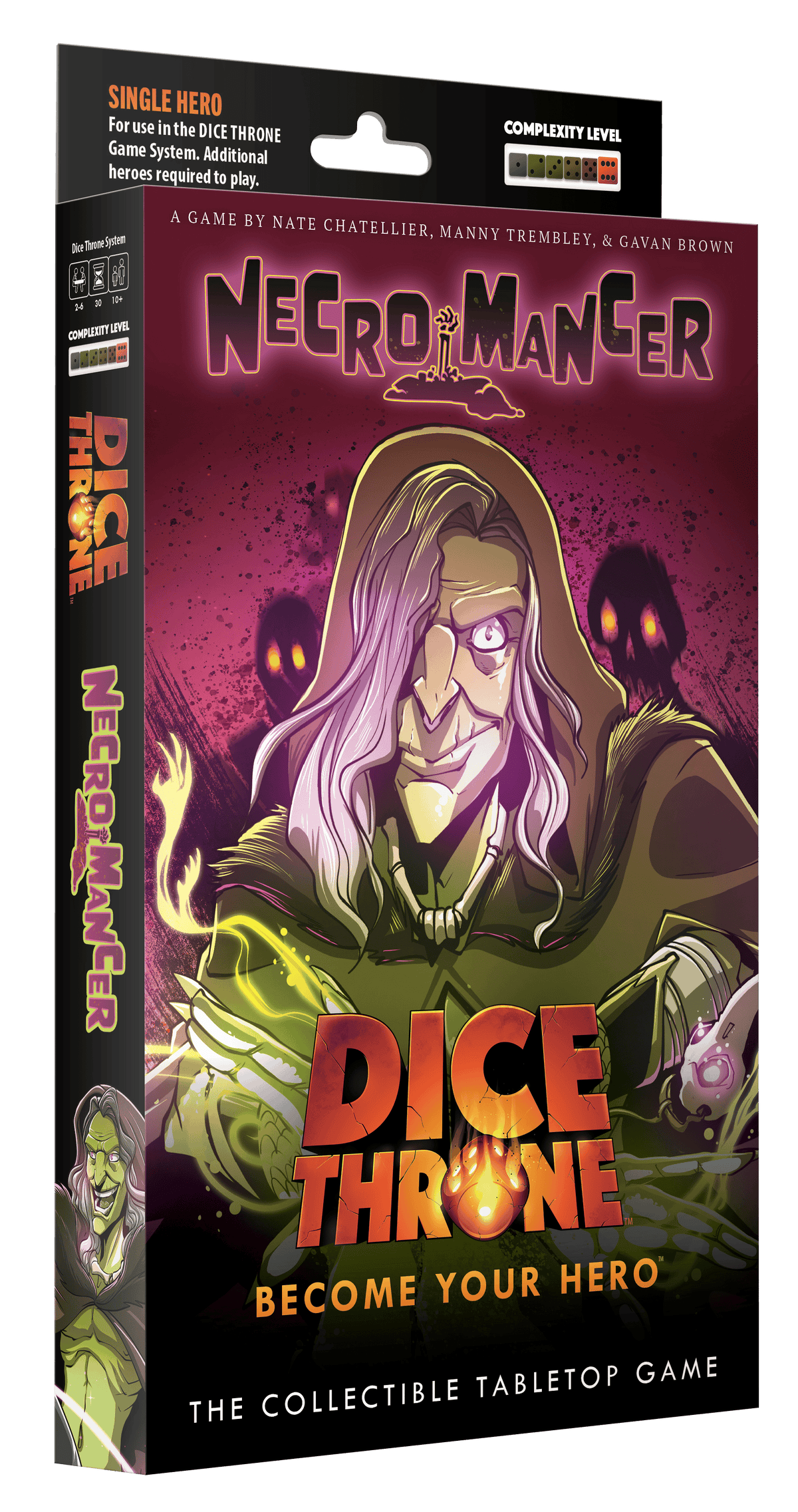 Dice Throne Board Games > Expansions DICE THRONE HERO PACK - NECROMANCER 850065360805 DTI1420