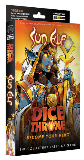 Dice Throne Board Games > Expansions DICE THRONE HERO PACK - SUN ELF 850065360867 DTI1425
