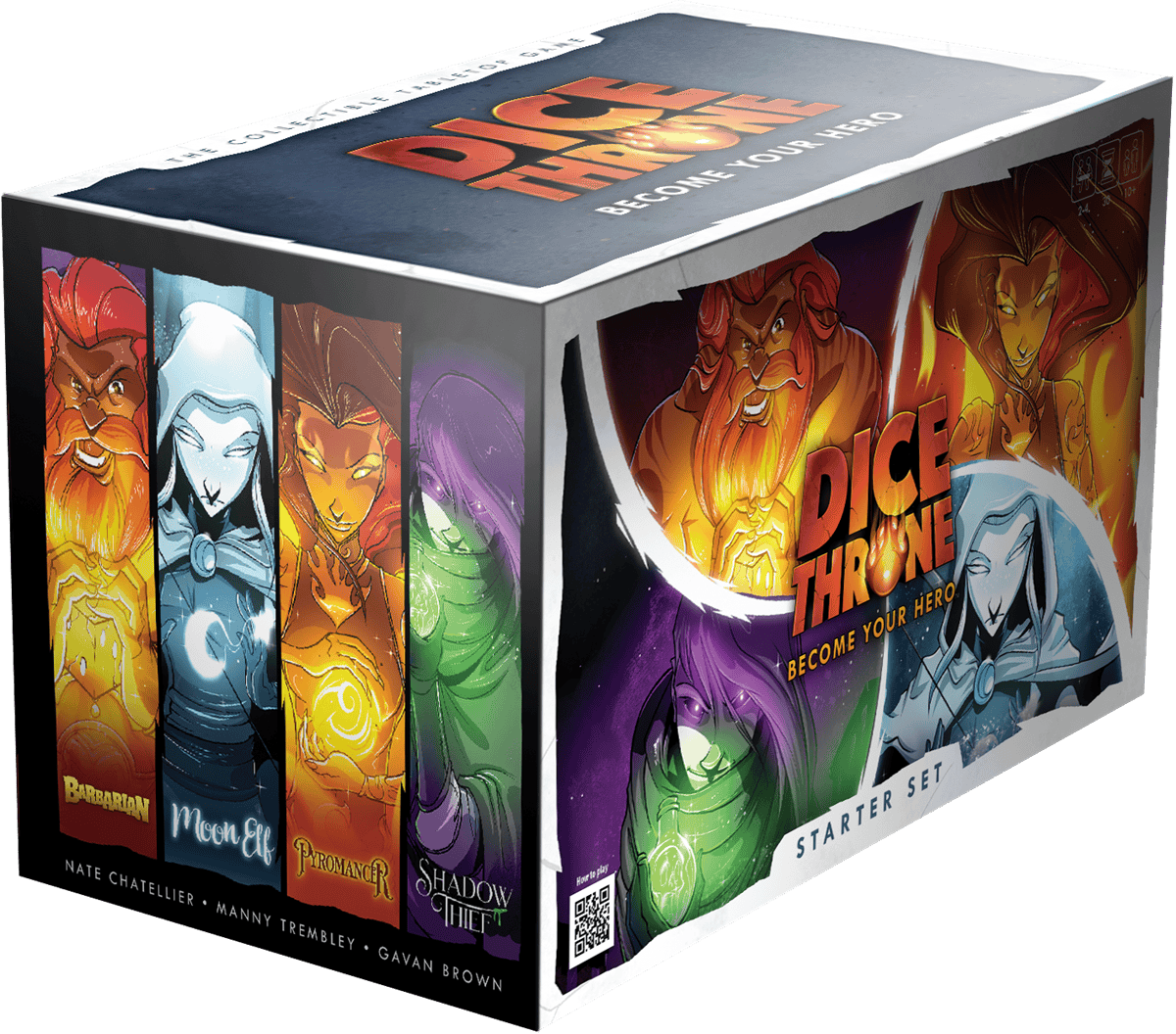 Dice Throne Board Games > Large Box Games DICE THRONE STARTER SET 810209180294 FIBR00-MHSB00-26EN00