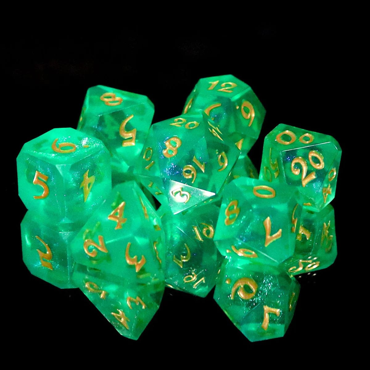 Die Hard Dice Dice > Die Hard Dice Die Hard Dice: 7pc RPG Set - Avalore Tinkling Bell for Superdillin 810060786413 X0401330