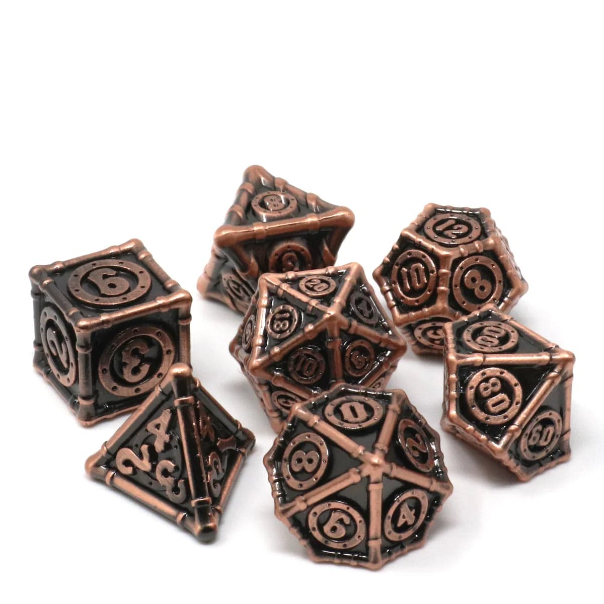 Die Hard Dice Dice > Die Hard Dice Die Hard Dice: 7pc RPG Set - Conduit Copper 810060788011 NM00301