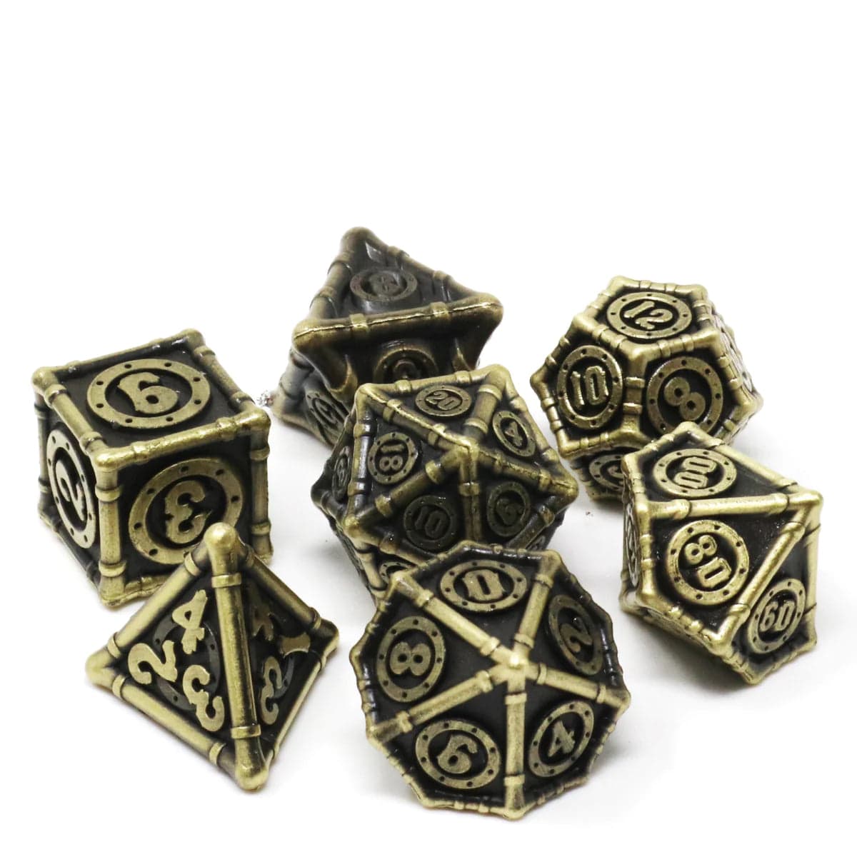 Die Hard Dice: 7pc RPG Set - Conduit Gold