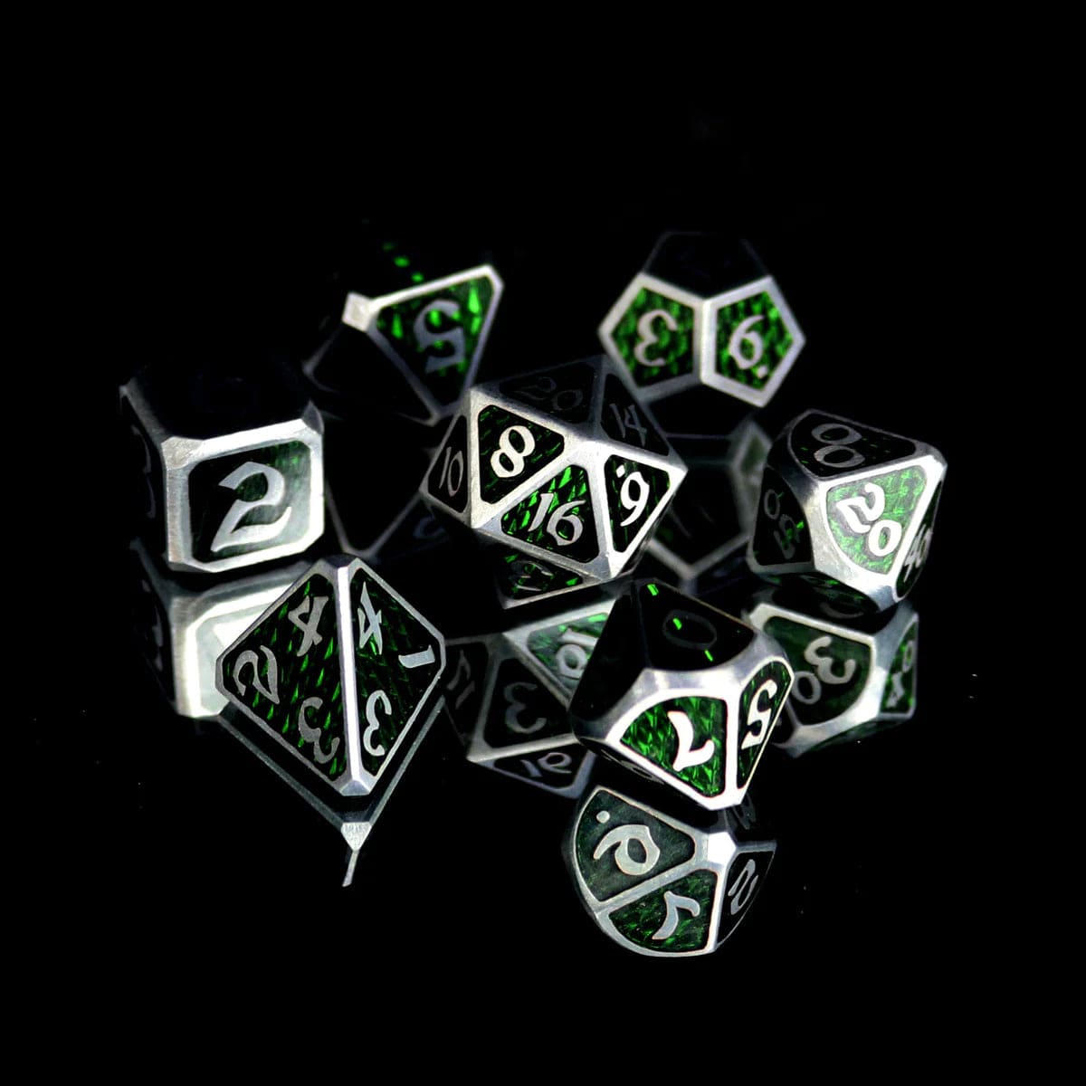 Die Hard Dice Dice > Die Hard Dice Die Hard Dice: 7pc RPG Set - Drakona, Ventus Chloros 810060784334 M0201020
