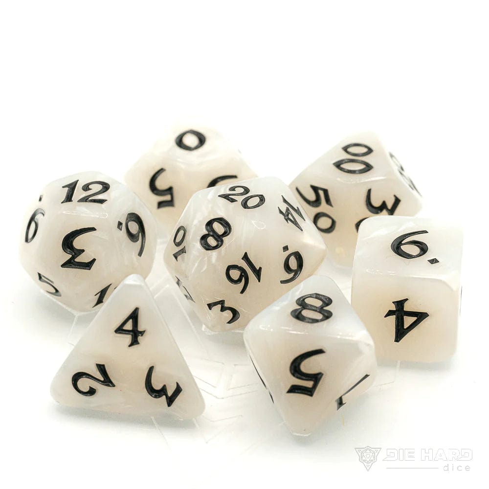 Die Hard Dice Dice > Die Hard Dice Die Hard Dice: 7pc RPG Set - Elessia, Elf Queen with Black 810060783450 P0205050