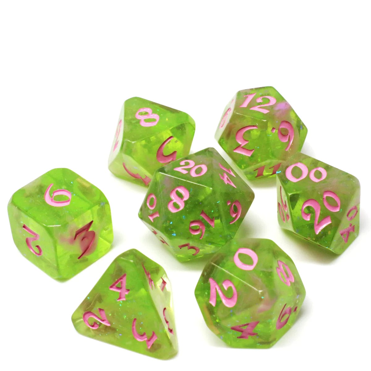 Die Hard Dice Dice > Die Hard Dice Die Hard Dice: 7pc RPG Set - Spring Court 810060788608 P0107010