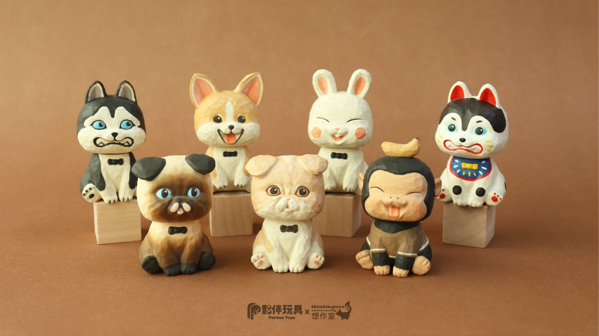 DISBURST Toys > Blind Boxes SITTING ANIMALS BLIND BOX 4711441390198 PATO0012