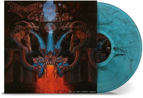 Dismember Music > Vinyl Records Dismember - Like an Ever Flowing Stream (1991 Remaster) [Cyan & Black Marble] 4065629691912 NBA69191.1