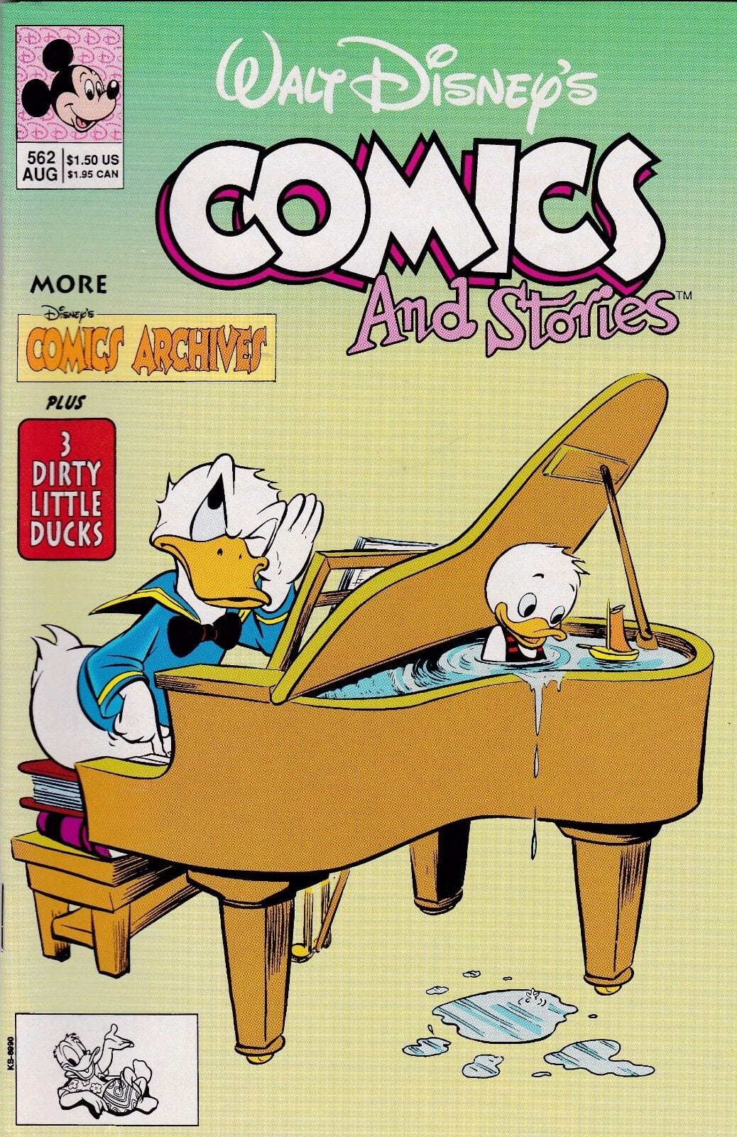 WALT DISNEYS COIMCS AND STORIES #562