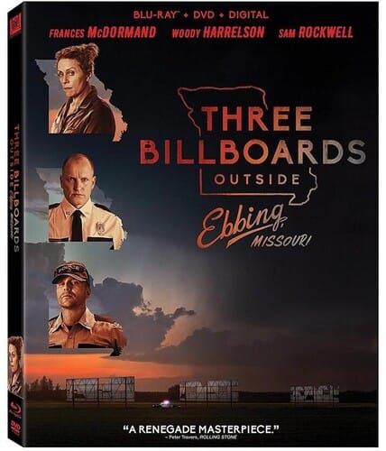 Disney Movies > Blu-Ray BR: Three Billboards Outside Ebbing, Missouri 024543416319 DINY2341631BR